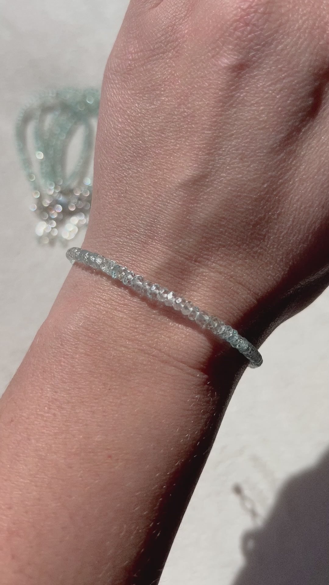 Crystal Birthstone Bracelet | Sterling Silver