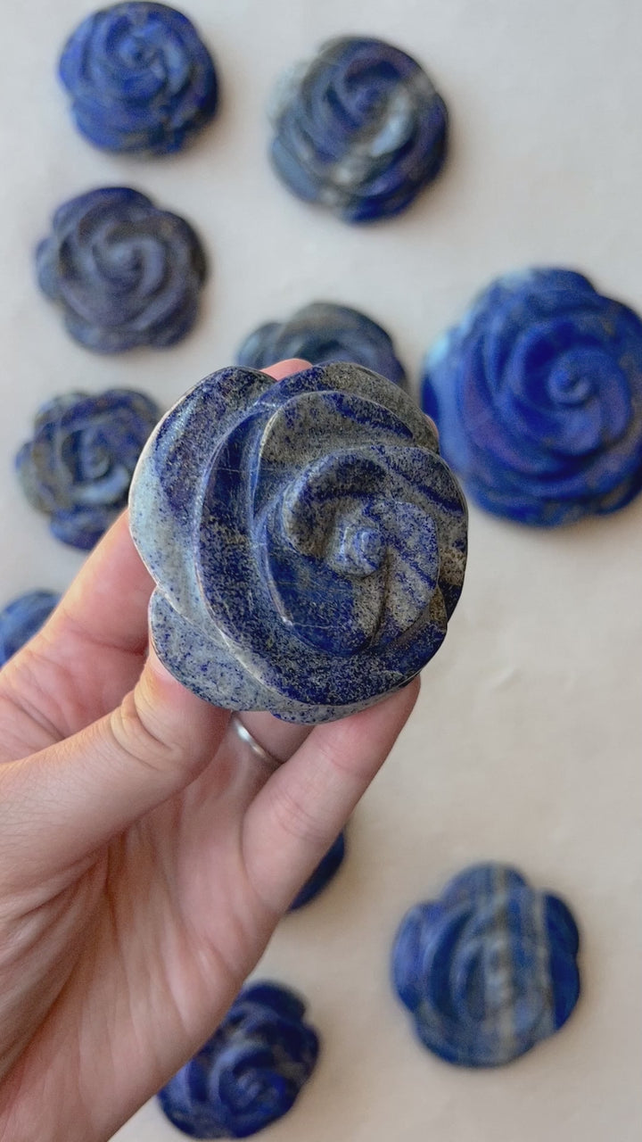 Lapis Lazuli Flower // Wisdom + Good Judgement