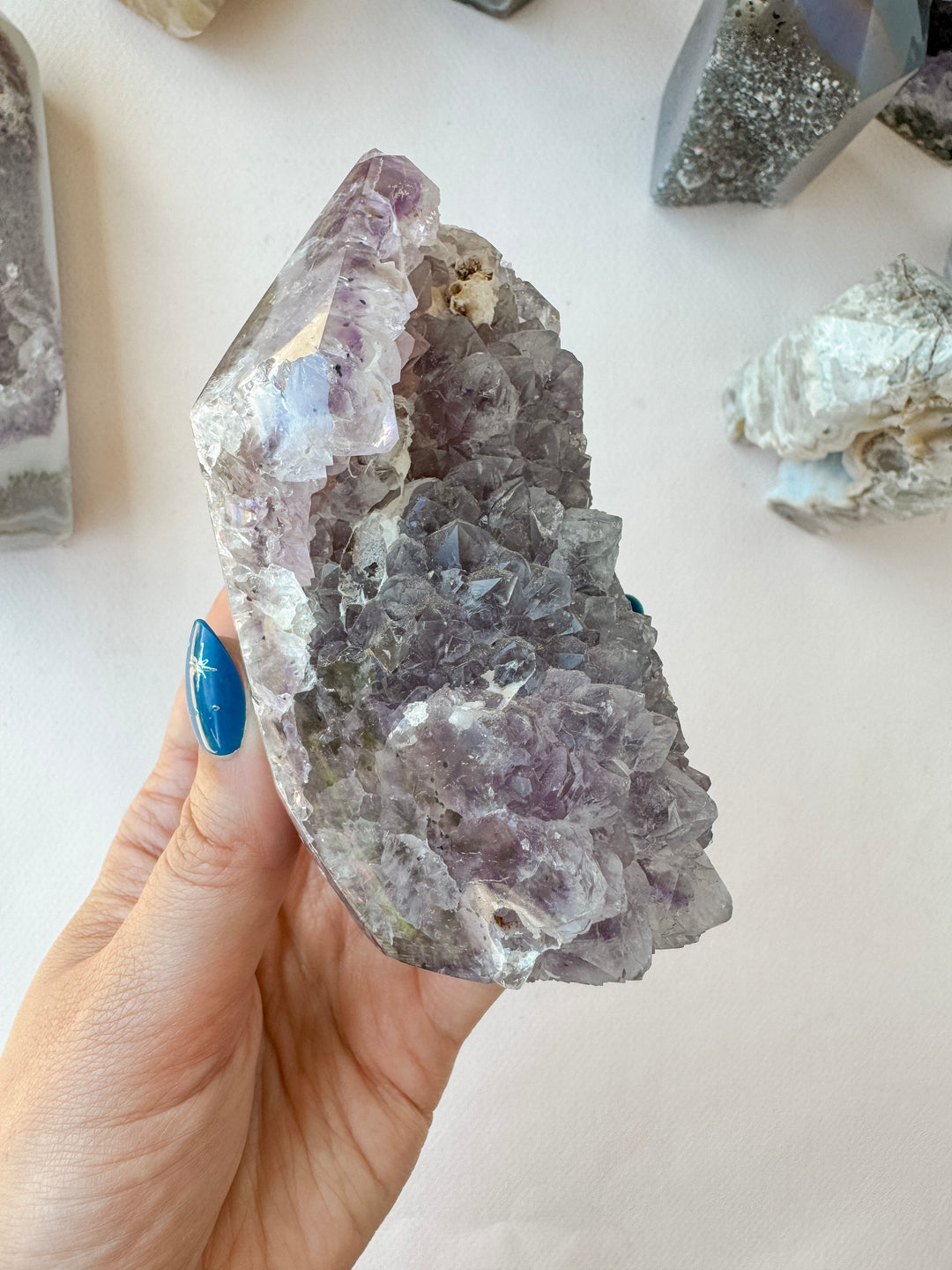 Agate Druzy Tower (Large) // Grounding + Balance