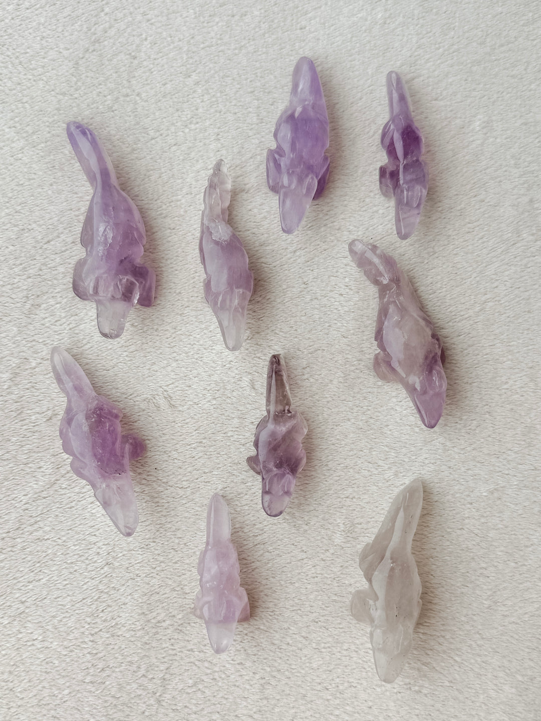 Amethyst Alligator // Protection + Healing