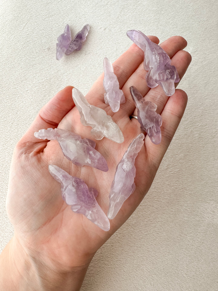 Amethyst Alligator // Protection + Healing