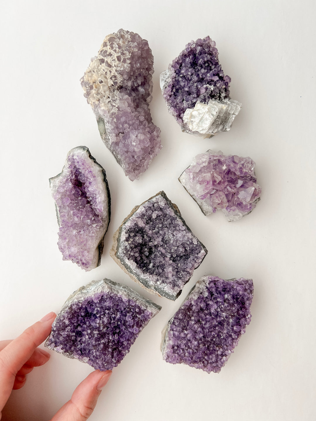 Amethyst Cluster // Tension + Protection + Healing