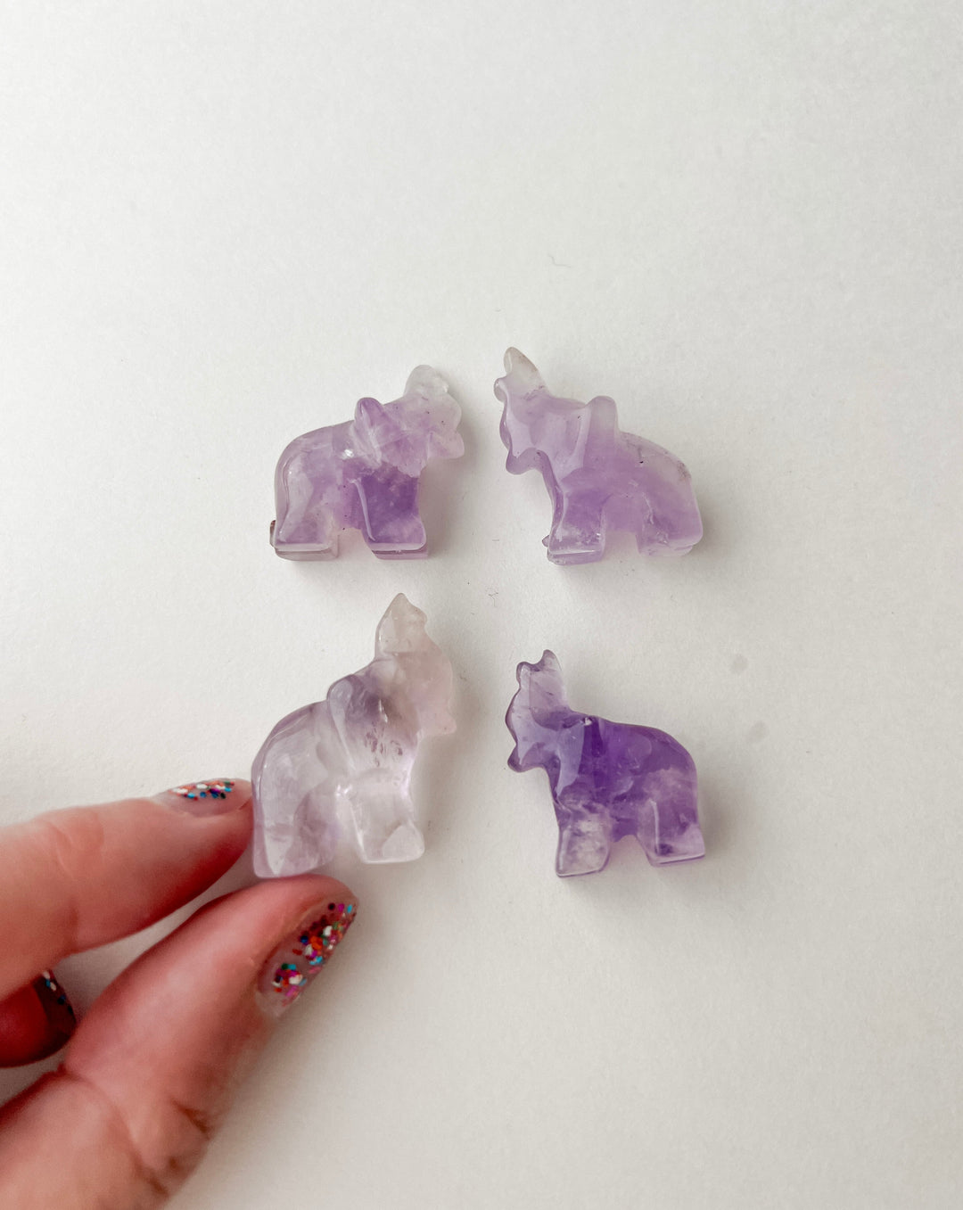 Amethyst Elephant // Tension + Protection + Healing