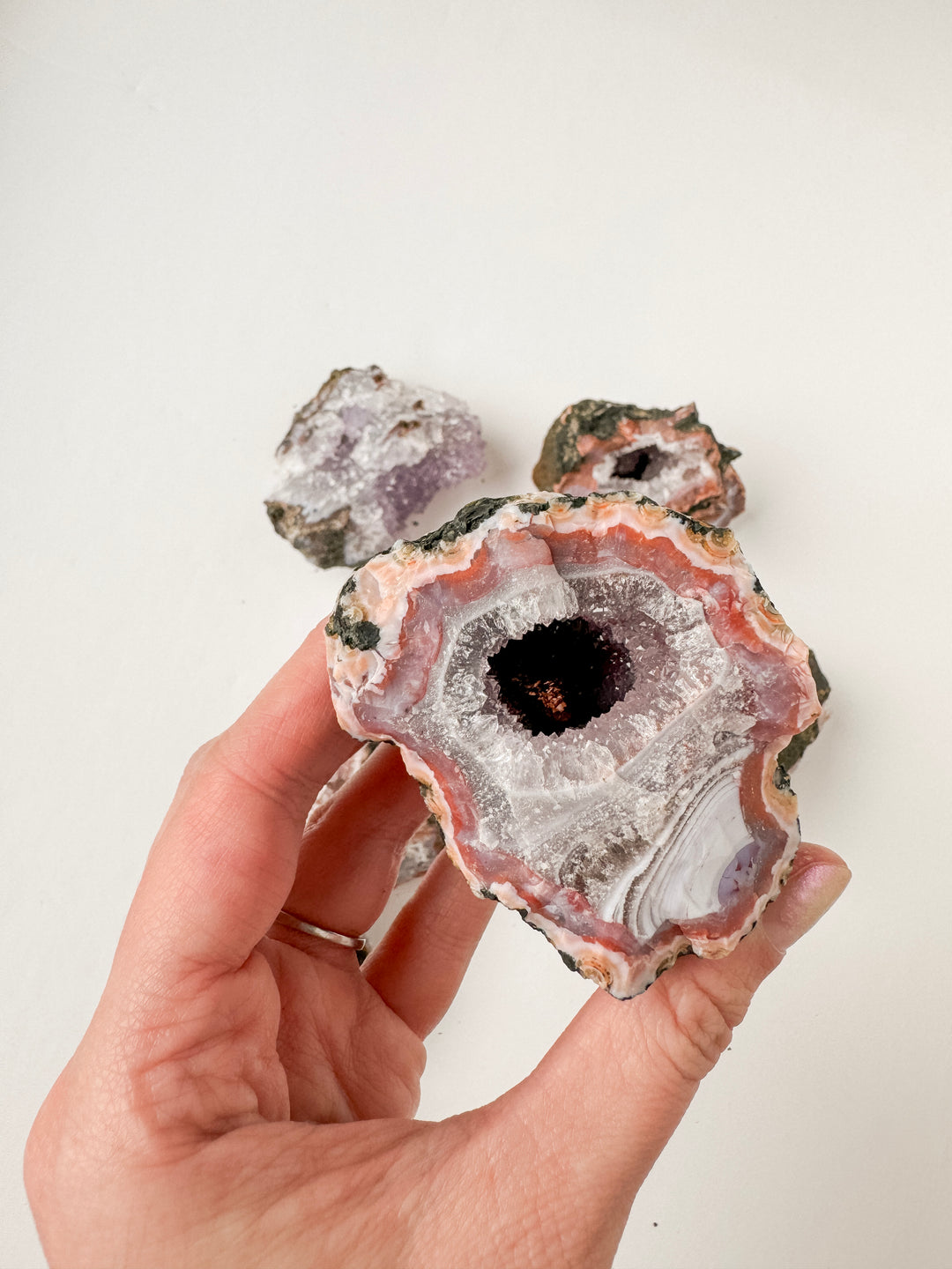 Amethyst Geode // Tension + Protection + Healing