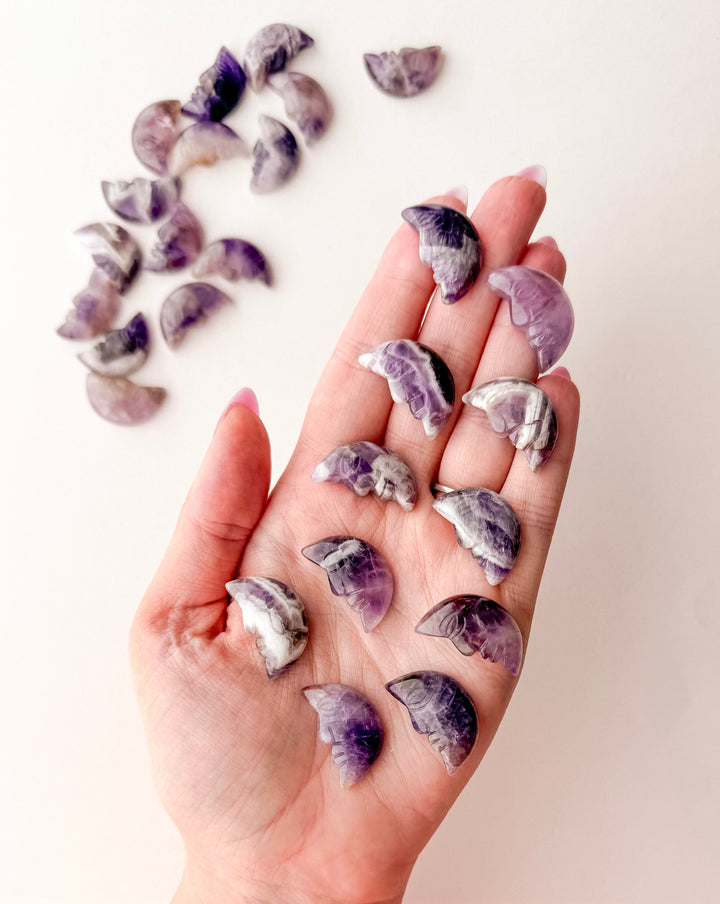 Amethyst Man in the Moon // Protection + Healing