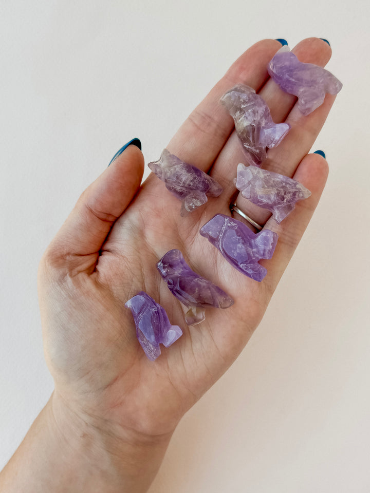 Amethyst Owl // Protection + Healing