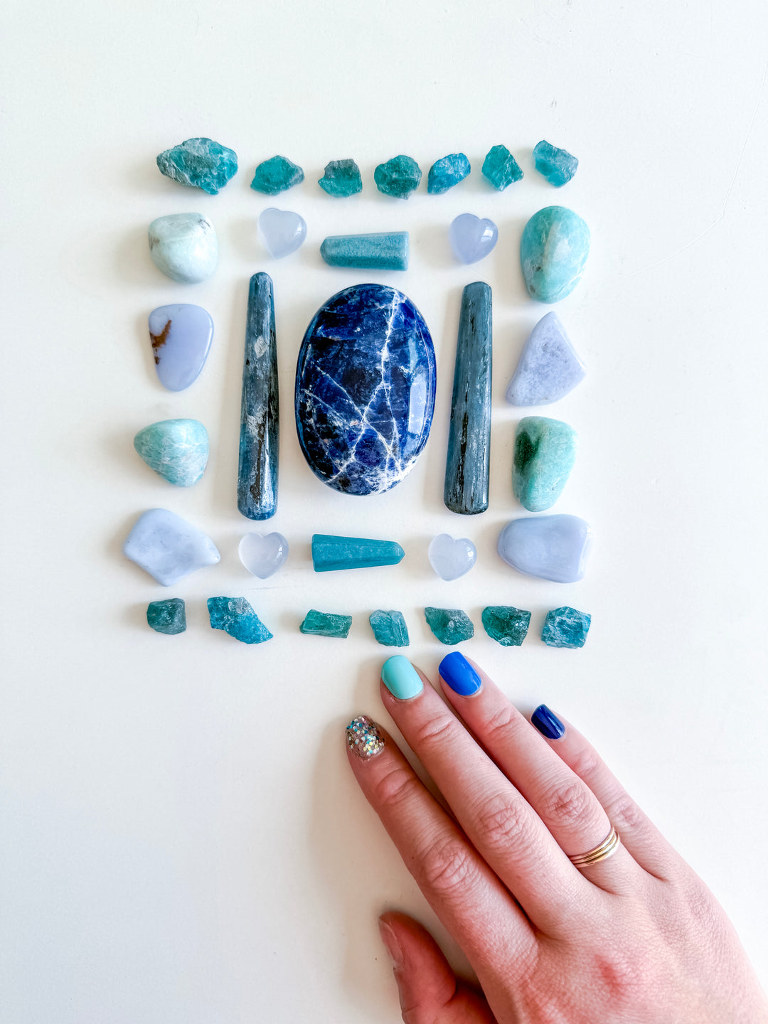 Best of Blue Bundle | Grid for Calming + Self-Trust + Reflection + Peace