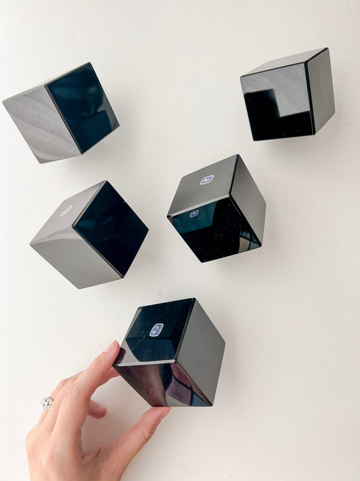 Black Obsidian Cube // Protect From Negativity + Dissolve Old Trauma