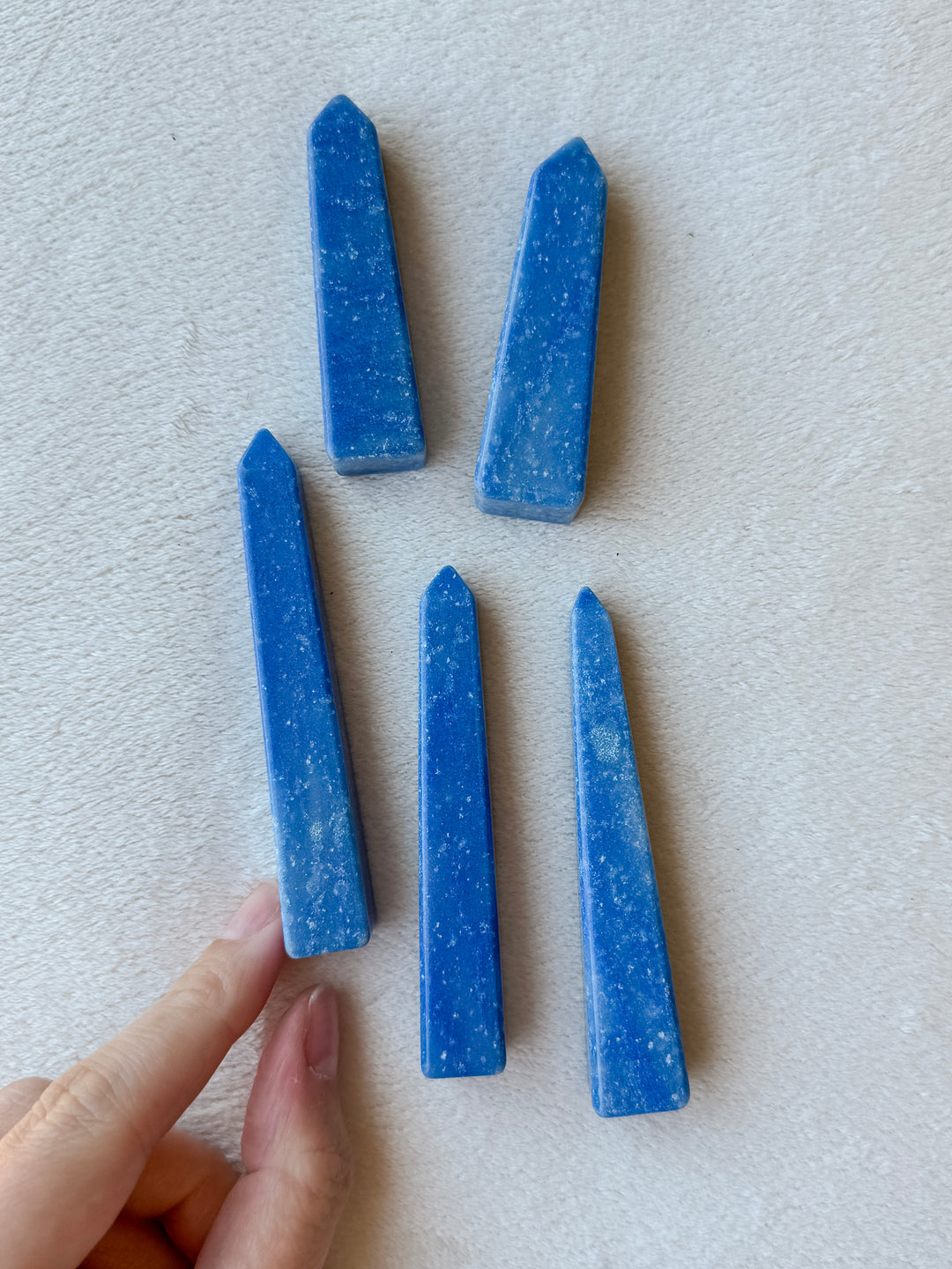 Blue Aventurine Tower // Clarity + Communication