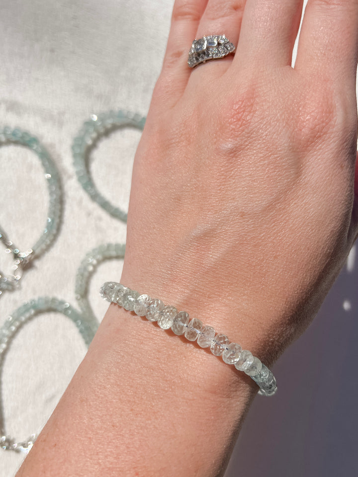 Crystal Birthstone Bracelet | Sterling Silver