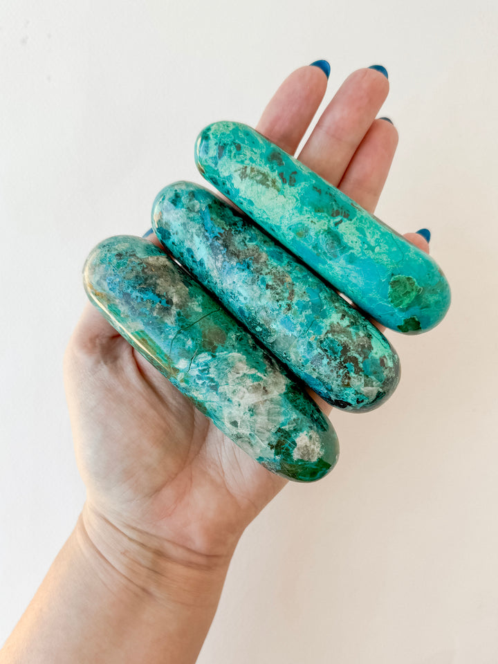 Chrysocolla Wand // Tranquility + Communication