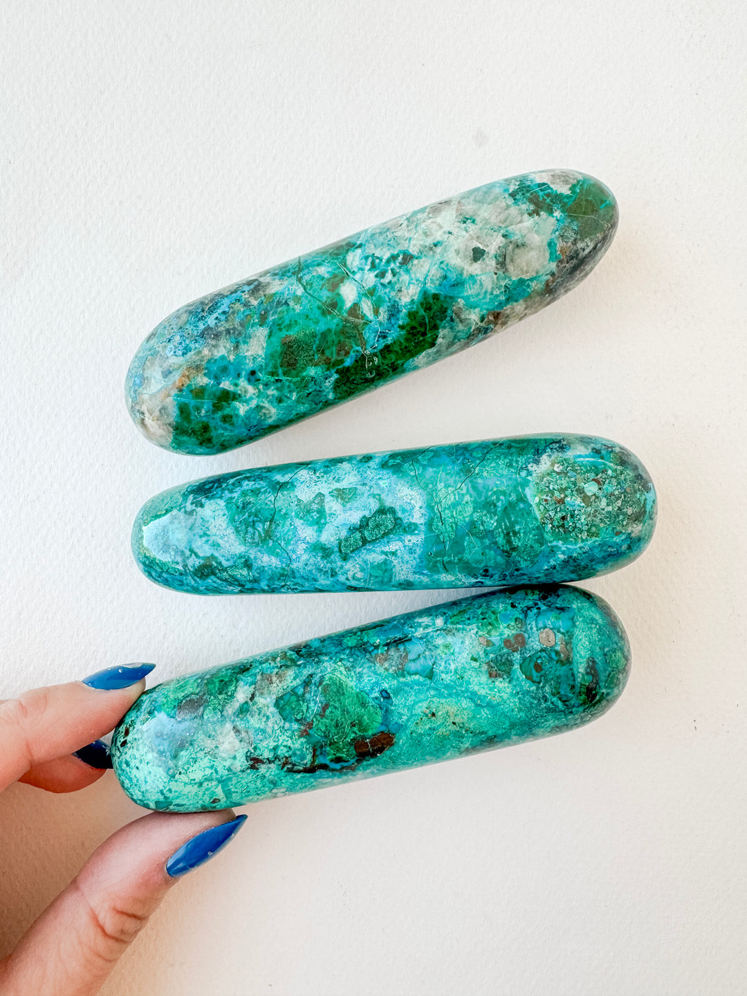 Chrysocolla Wand // Tranquility + Communication