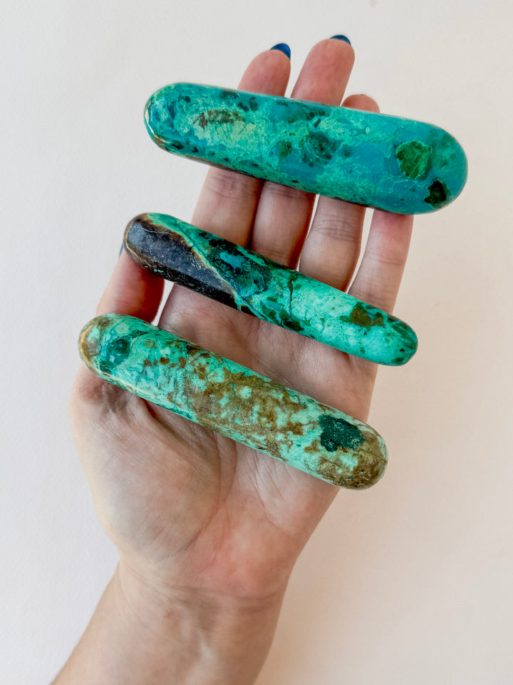 Chrysocolla Wand // Tranquility + Communication