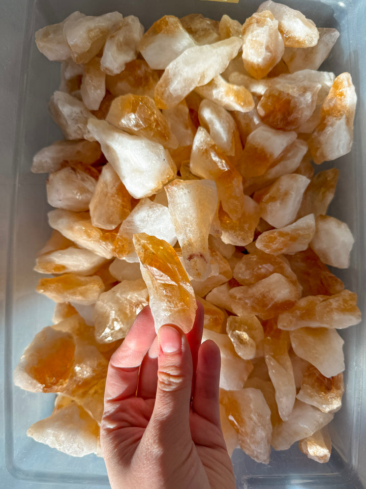 Citrine Raw (Heat Treated) // Abundance + Positivity