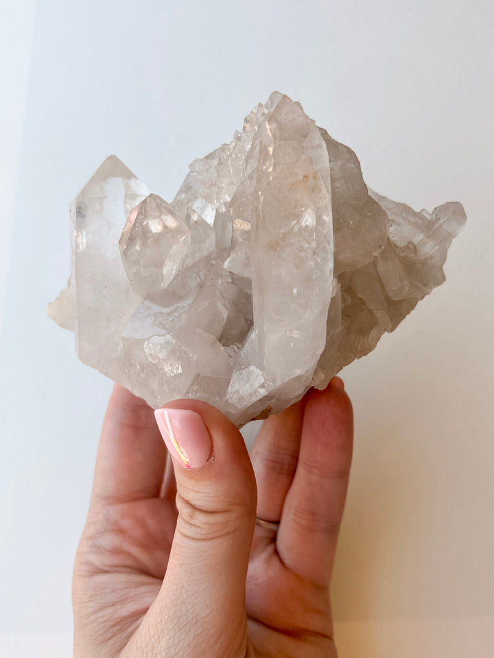Clear Quartz Cluster // Intuition + Happiness + Balance