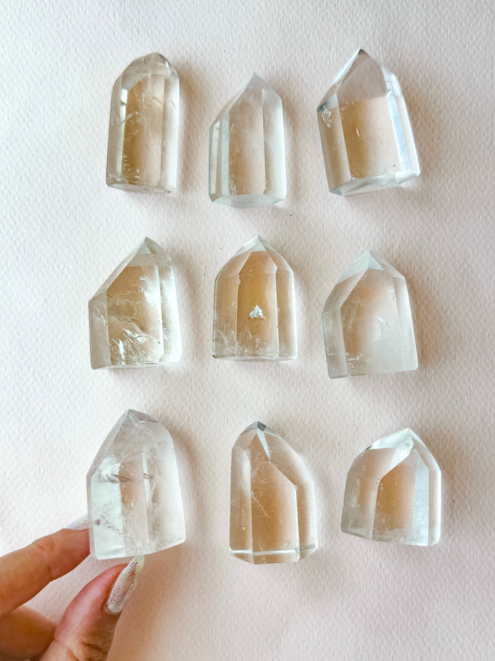 Clear Quartz Tower // Clarity + Amplification