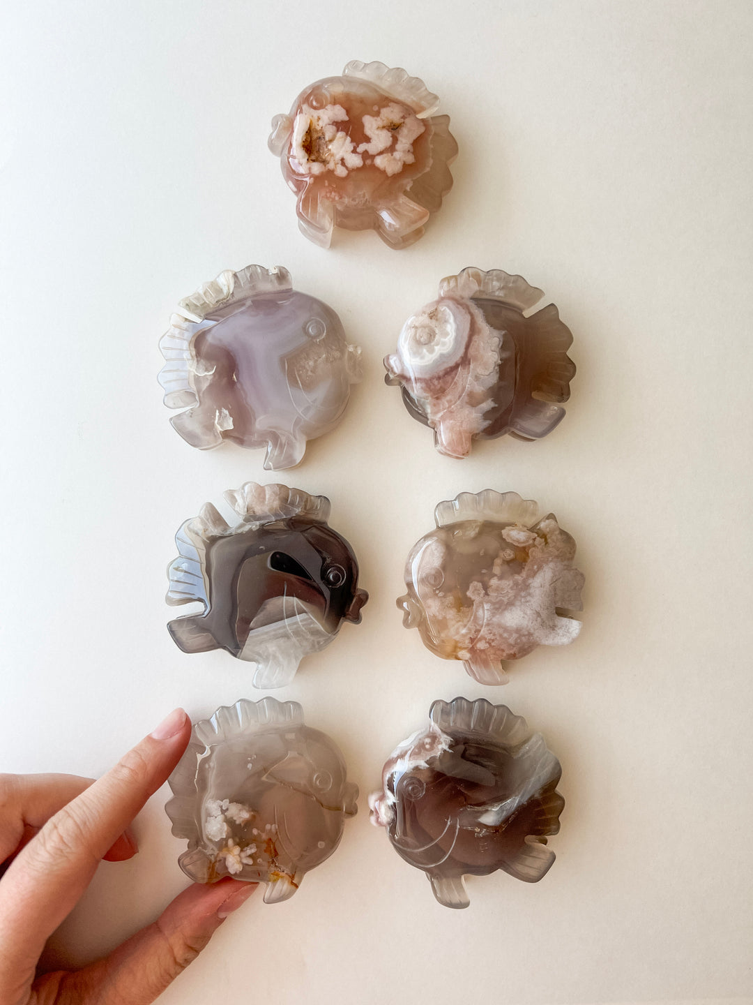 Flower Agate Fish // Growth + Inspiration