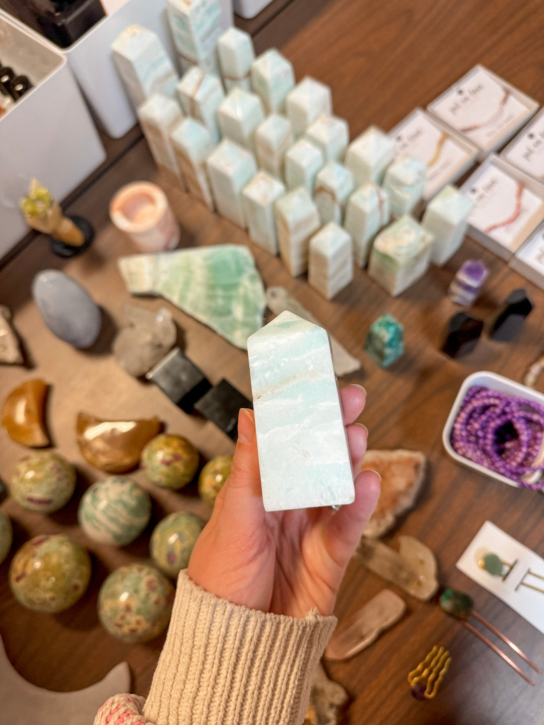 Sample Bottles from Haylee's Office + Surprise Labels and Crystals!