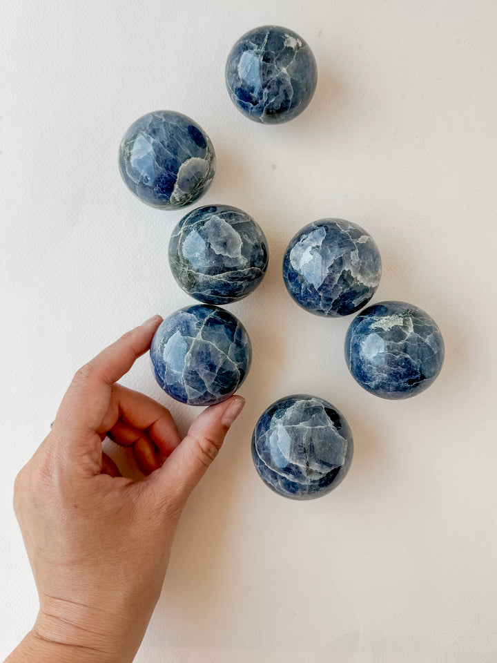 Iolite Sphere // Intuition + Clarity