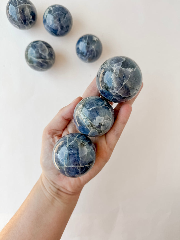 Iolite Sphere // Intuition + Clarity