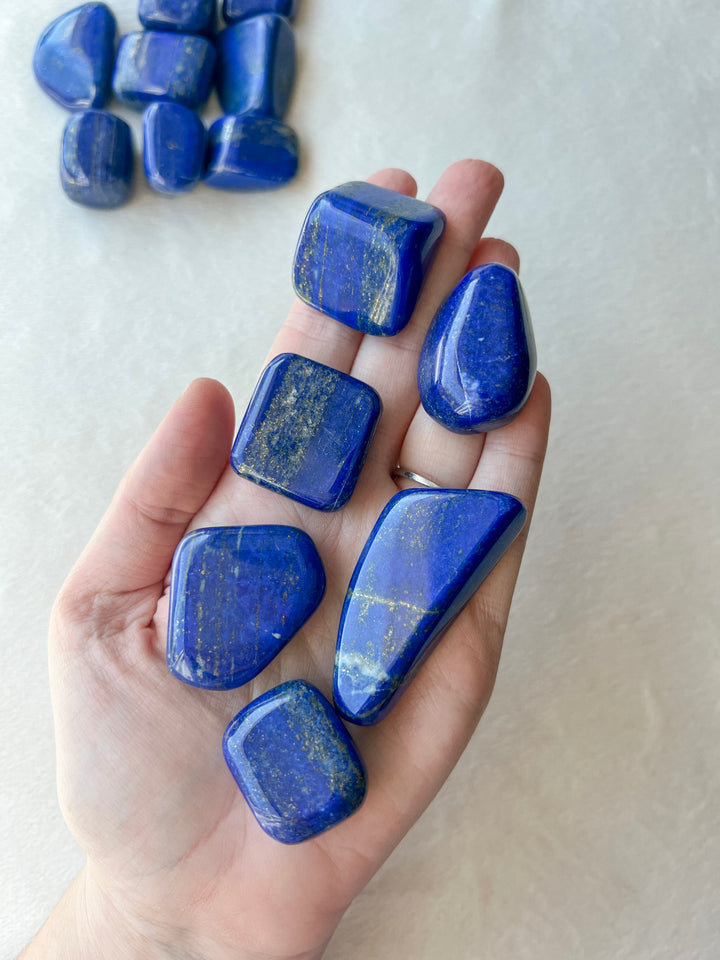 Lapis Lazuli Tumble // Wisdom + Good Judgement