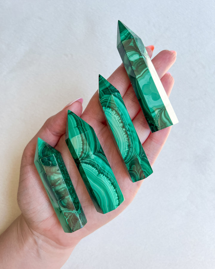 Malachite Tower (High Quality) // Empathy + Protection