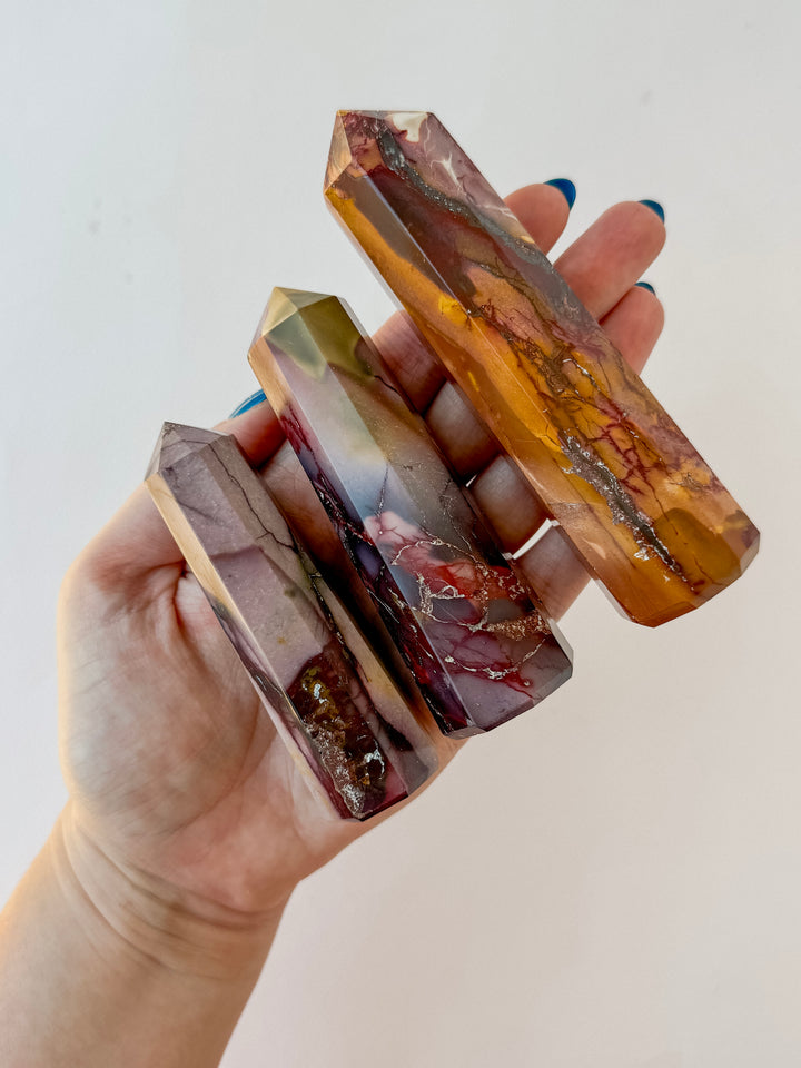 Mookaite Jasper Tower // Grounding + Vitality