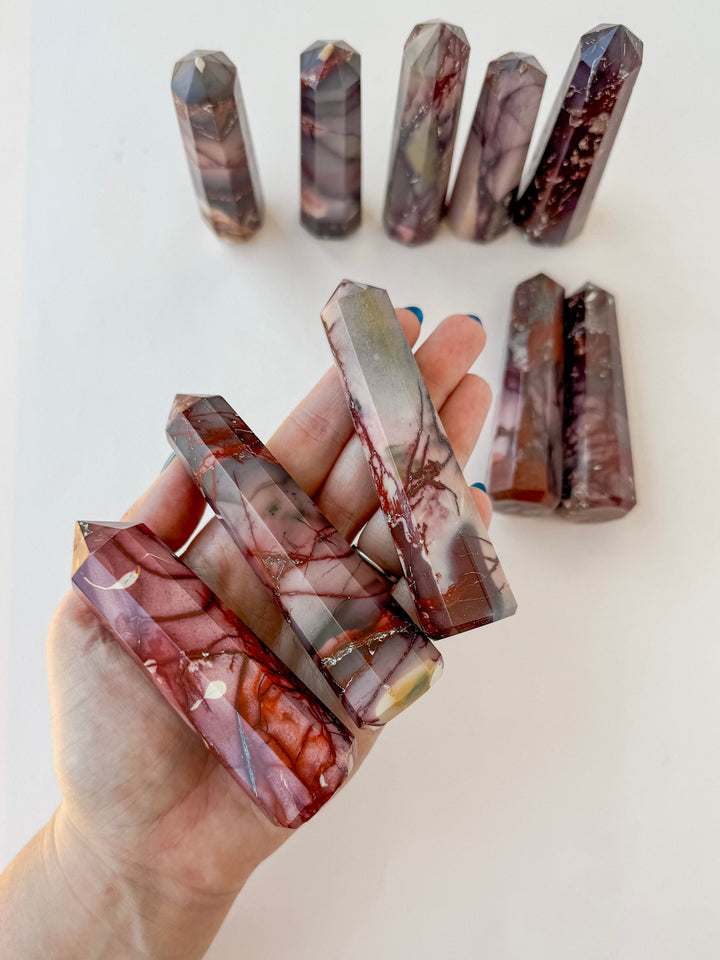 Mookaite Jasper Tower // Grounding + Vitality