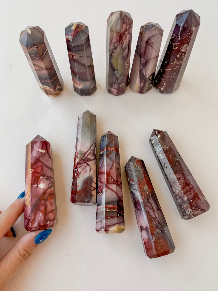 Mookaite Jasper Tower // Grounding + Vitality