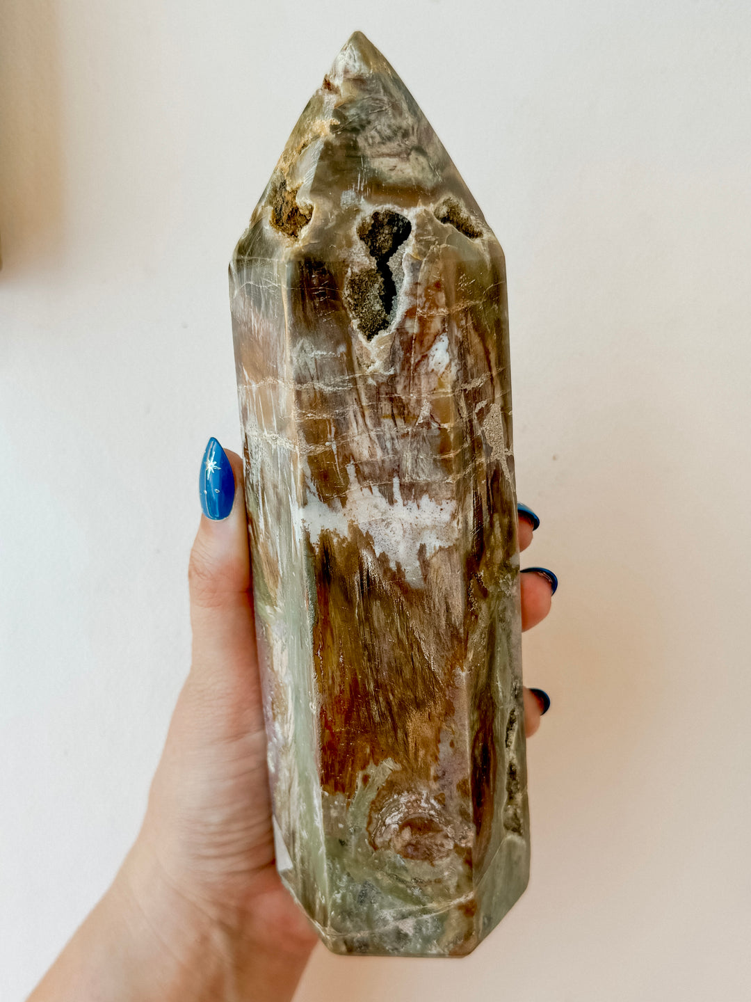 Petrified Wood Tower // Grounding + Patience