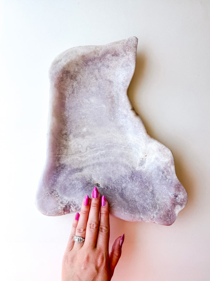 Pink Amethyst Bowl // Love + Compassion