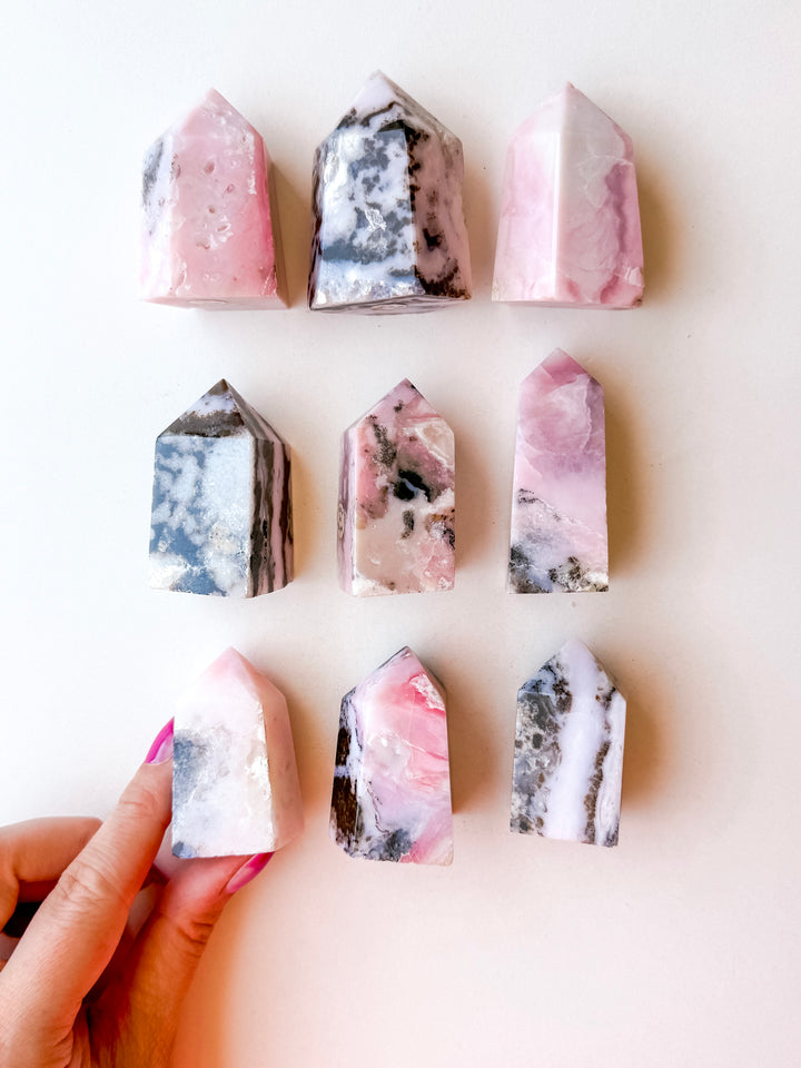 Pink Opal Tower // Love + Healing