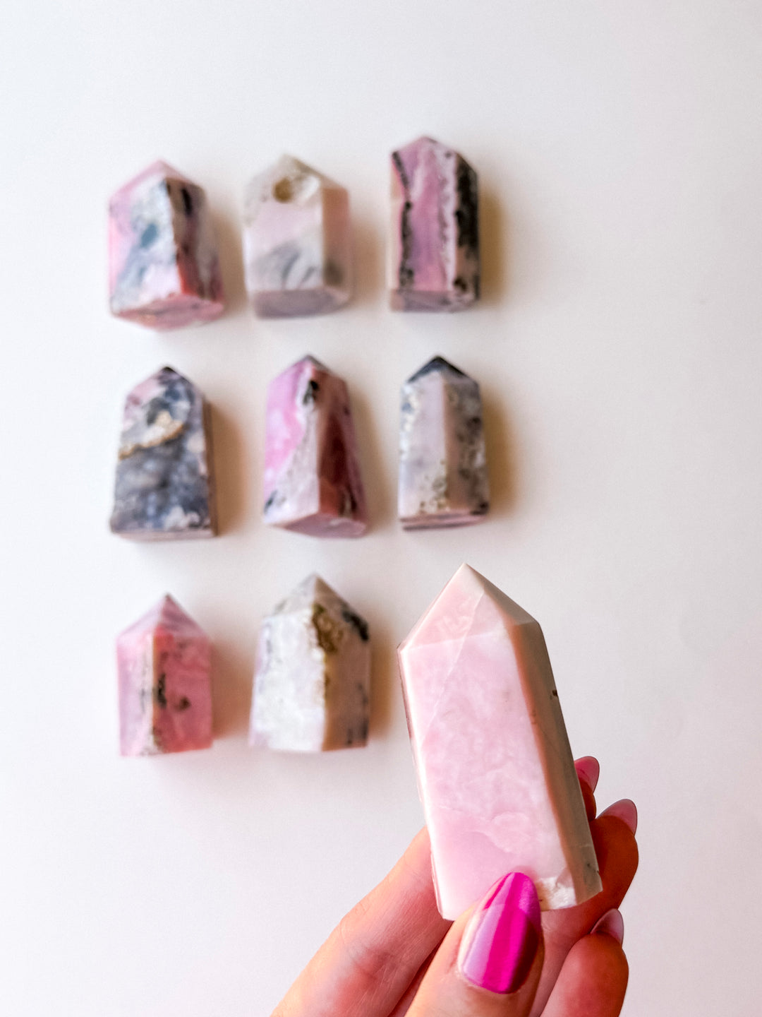 Pink Opal Tower // Love + Healing