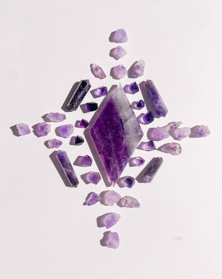 Best of Purple Bundle | Grid for Healing + Protection + Focus + Clarity