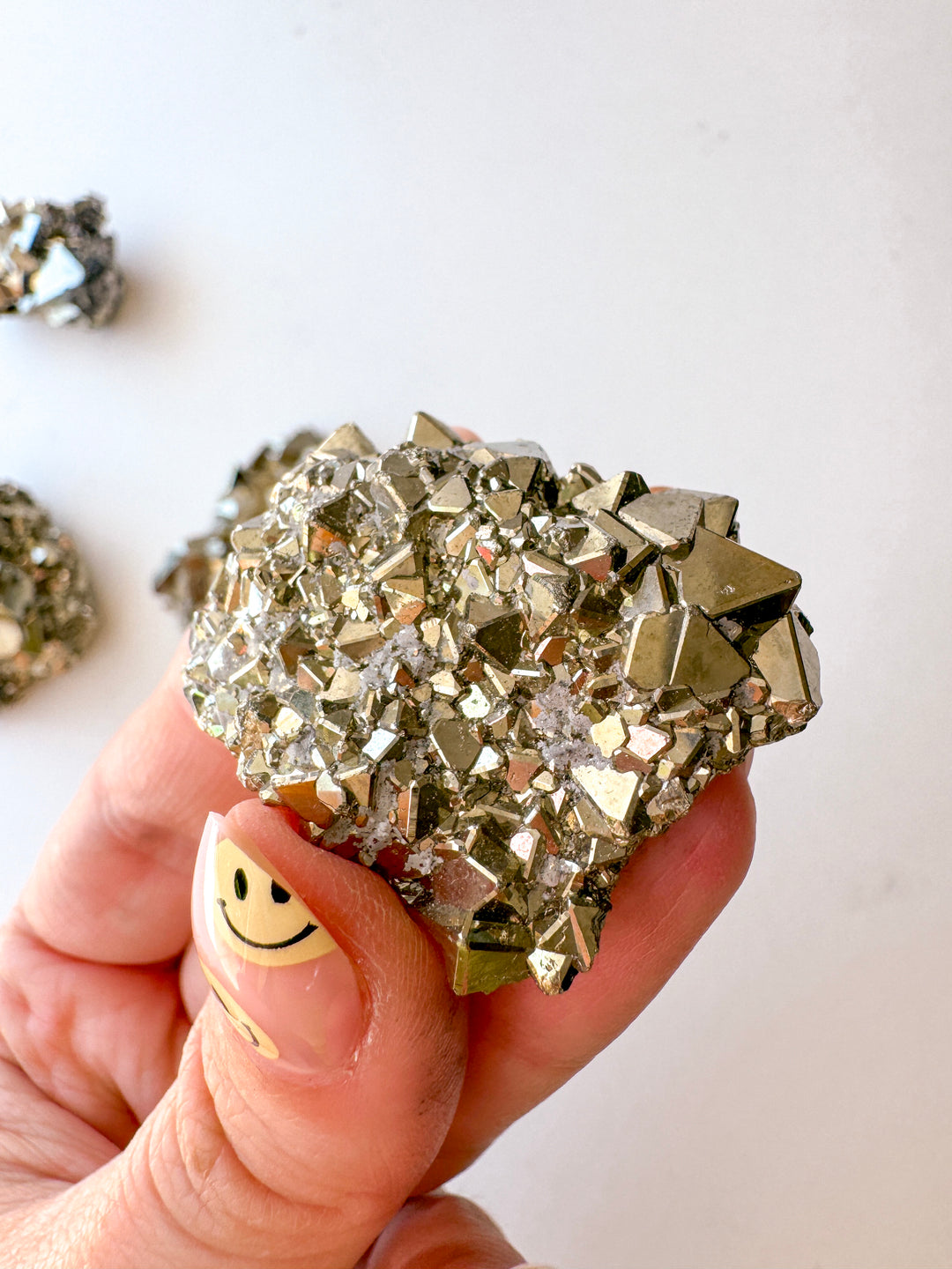 Pyrite Octahedron Cluster // Success + Wealth + Protection