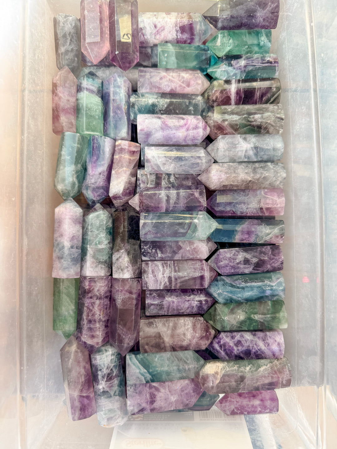 Rainbow Fluorite Tower // Clarity + Focus + Protection