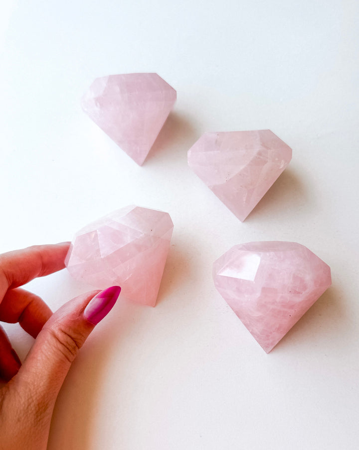 Rose Quartz Diamond // Love + Understanding