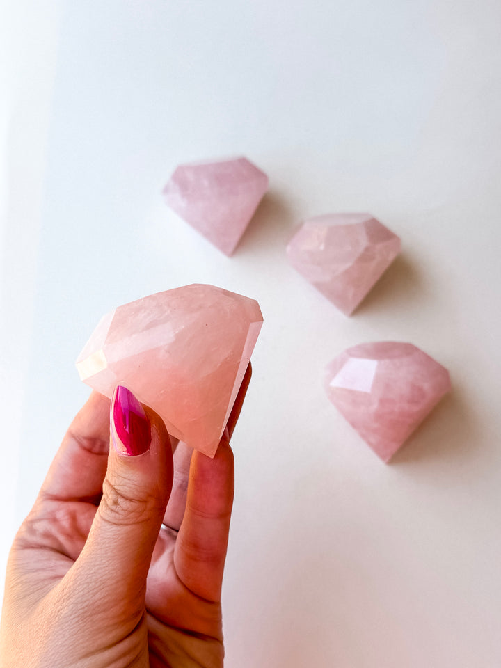 Rose Quartz Diamond // Love + Understanding