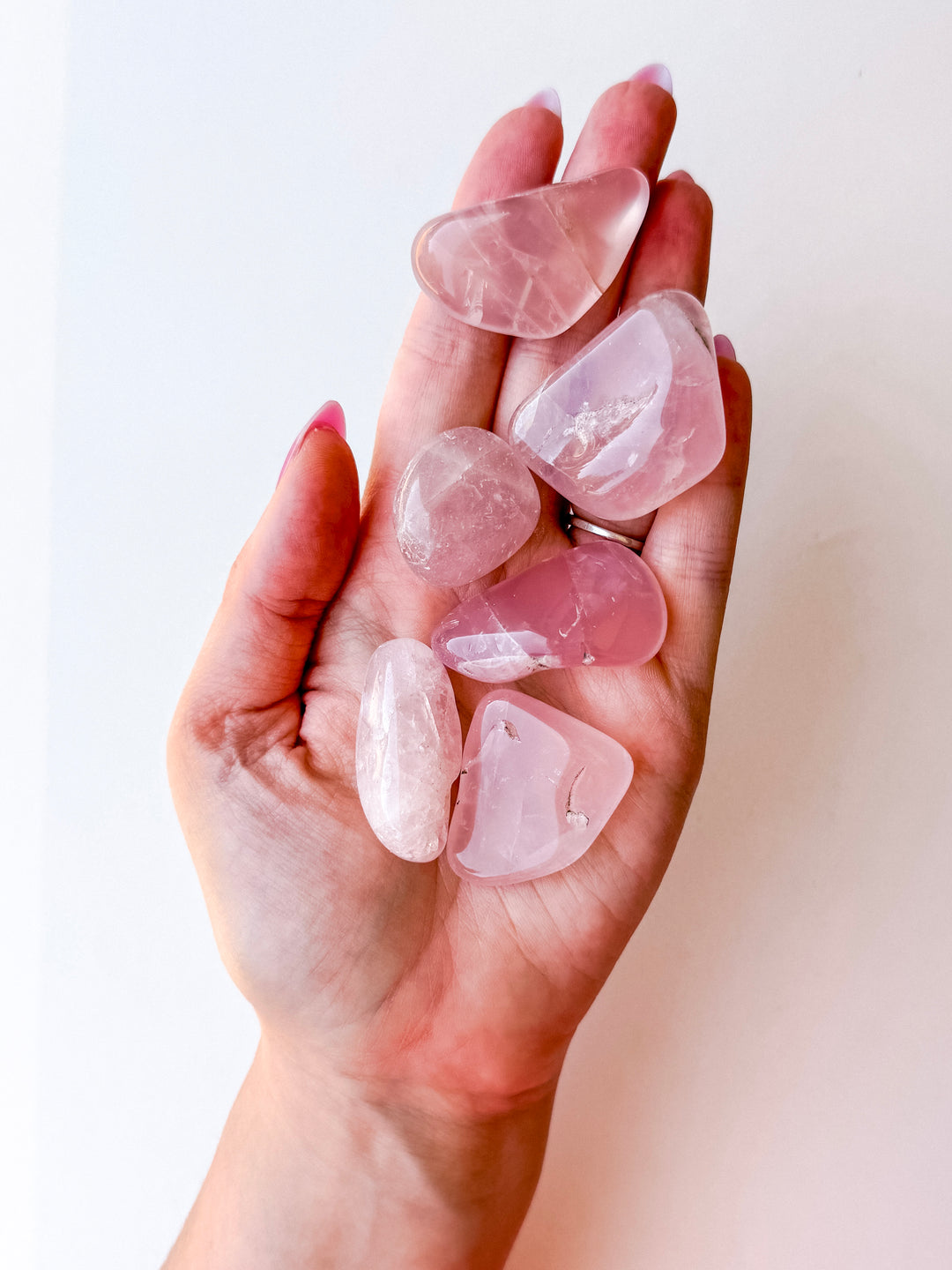 Rose Quartz Freeform Tumble // Love + Understanding