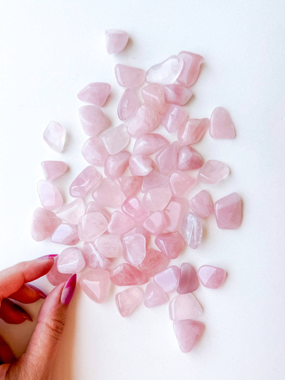 Rose Quartz Freeform Tumble // Love + Understanding