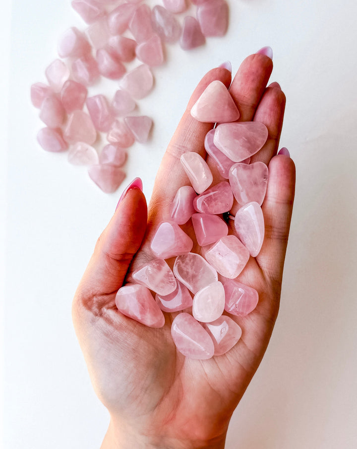 Rose Quartz Freeform Tumble // Love + Understanding