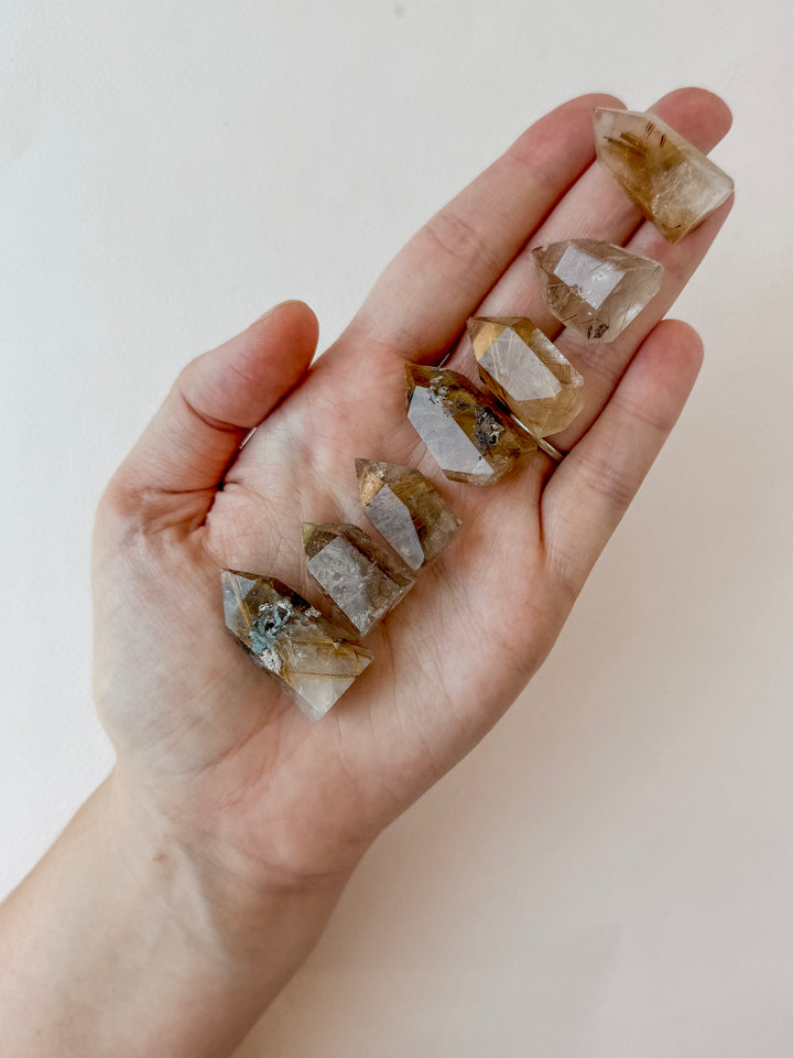 Rutilated Quartz Mini Tower // Clarity + Spirituality