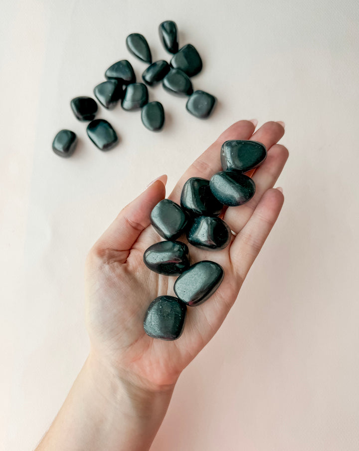 Shungite Tumble // Protection + Grounding