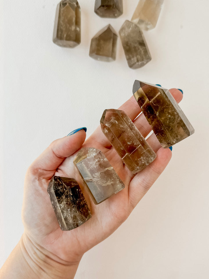 Smoky Quartz Tower // Grounding + Resilience