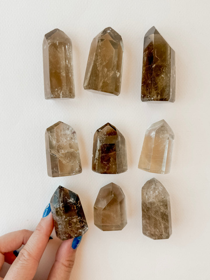 Smoky Quartz Tower // Grounding + Resilience