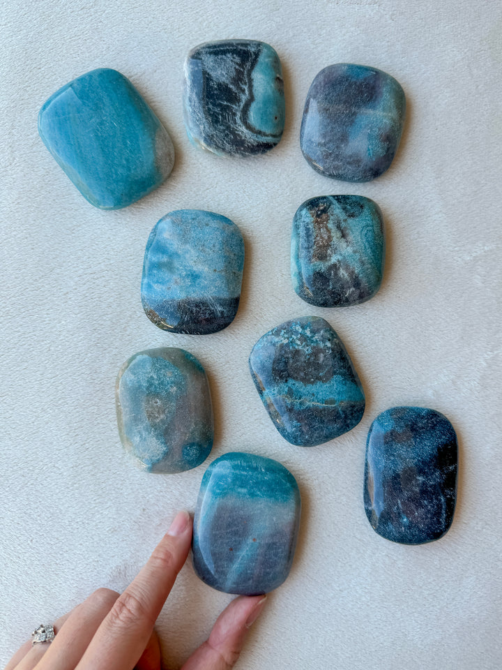 Trolleite Palm Stone // Intuition + Emotional Balance