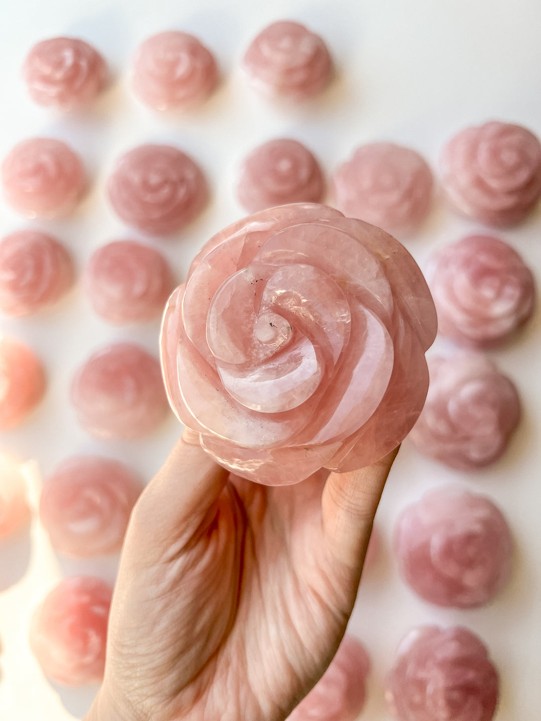 Rose Quartz Flower // Love + Understanding