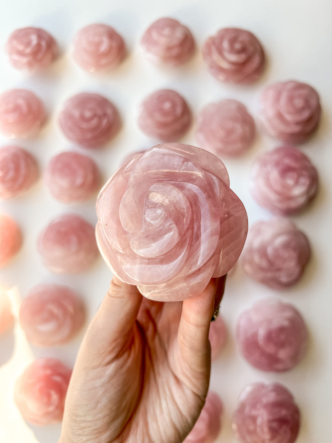 Rose Quartz Flower // Love + Understanding