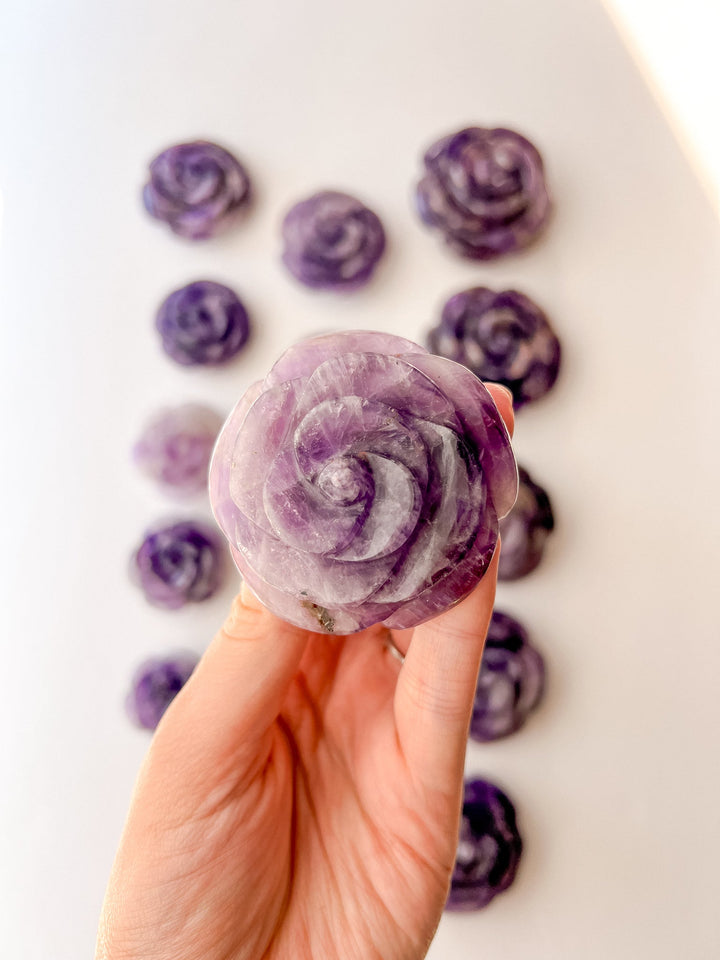 Amethyst Flower // Tension + Protection + Healing