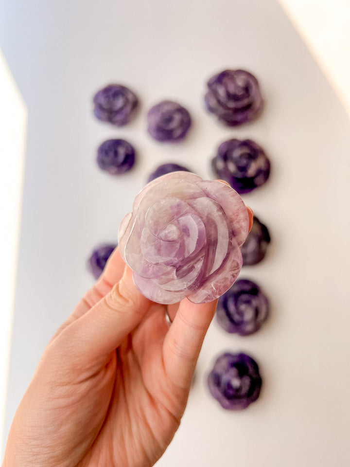 Amethyst Flower // Tension + Protection + Healing